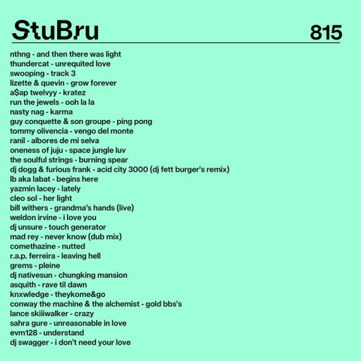 #815 NEW THUNDERCAT | YAZMIN LACEY | ASQUITH | DJ DOGG | MAD REY | KNXWLEDGE | GREMS | DJ NATIVESUN