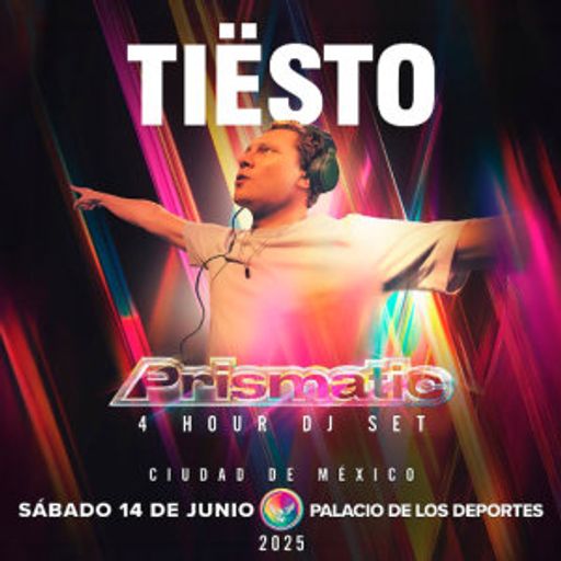 Tiësto - Palacio De Los Deportes, Mexico ( Full Set ) 14.06.2025