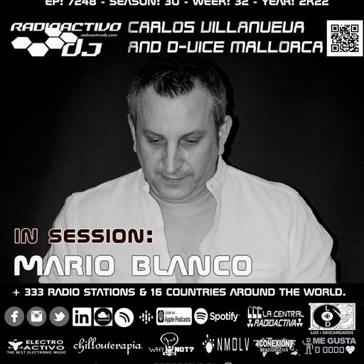 RADIOACTIVO DJ 32-2022 BY CARLOS VILLANUEVA & D-VICE MALLORCA