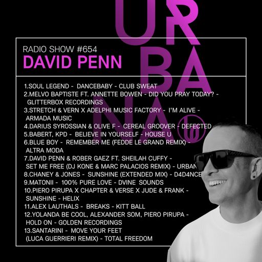Urbana Radio Show By DAVID PENN #654