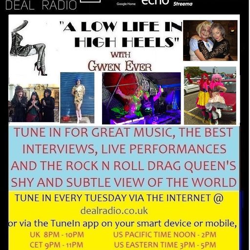 A LOW LIFE IN HIGH HEELS WITH GWEN EVER RADIO SHOW 31ST OCTOBER 2023 EDITION