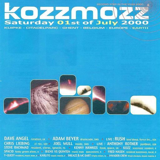 Adam Beyer & Rush LIVE at "Kozzmozz Trip 024" @ ICC (Gent - Belgium) - 1 July 2000