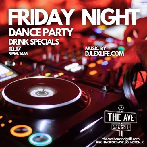 FRIDAY NIGHT DANCE PARTY 10.17.25