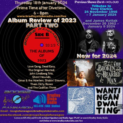 Boogie Fanwagon 18th January 2024