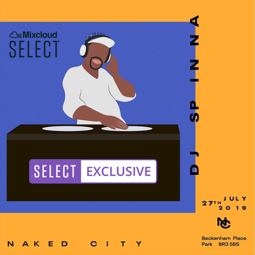 DJ Spinna Live at Naked City Music Festival, London 7-26-19