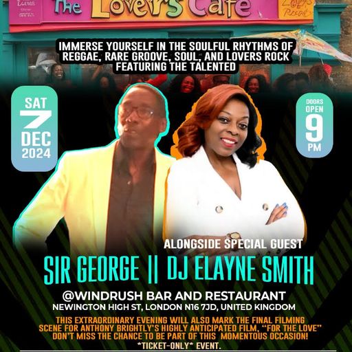 247 Lovers Cafe Anthony Brightly & DJ Elayne Smith Promo Show