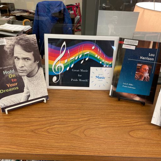 Polley Music Library show: great books for Pride Month