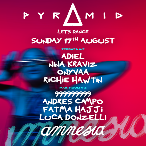 Richie Hawtin at "Pyramid" @ Amnesia (San Rafael - Ibiza) - 17 August 2025