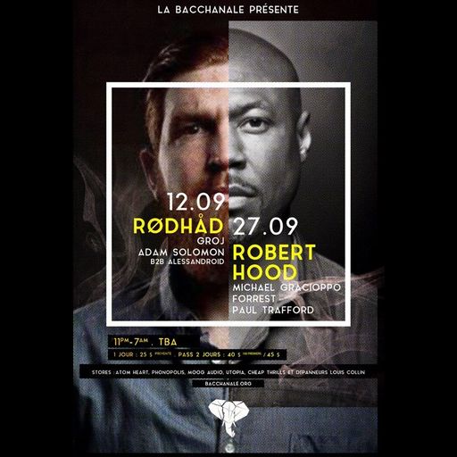 Robert Hood at Bacchanale (Montreal-Canada) - 27 September 2014