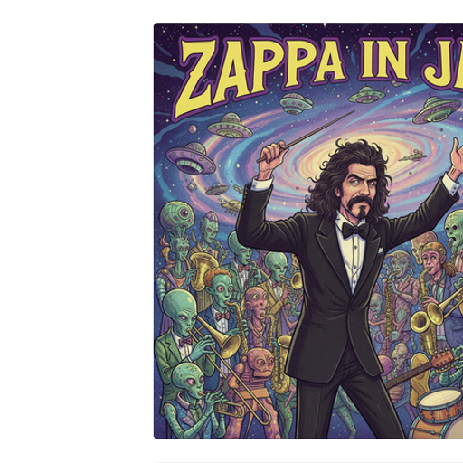 Frank Zappa In Jazz by Bebo Best, Bebo Baldan & BBC Contemporary Orchestra