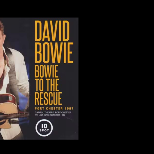 Bowie To The Rescue. MTV “Live From The 10 Spot” NY, USA 14th October 1997.