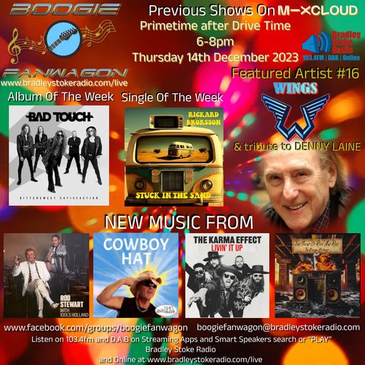 Boogie Fanwagon 14th December 2023