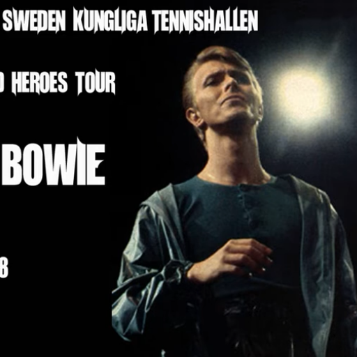 Bowie Live at Kungliga Tennishallen, Stockholm 2 June 1978. Isolar II Tour