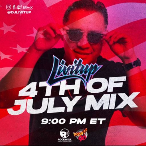 DJ Livitup on Power 96 (4th of July Takeover 2021)