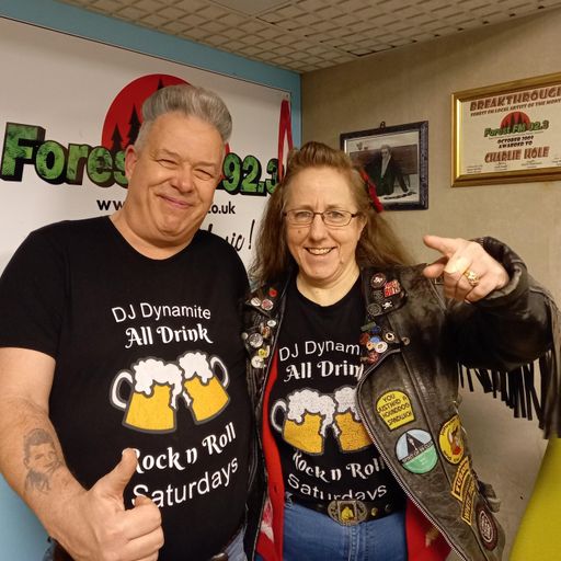 DJ Steve Stack-O-Wax ~ ROCKIN' RADIO with guests Janie & DJ Dynamite Ade