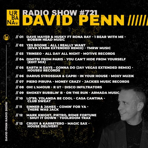 Urbana Radio Show by DAVID PENN #721