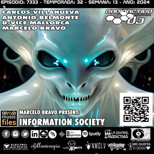 RADIOACTIVO DJ 13-2024 BY CARLOS VILLANUEVA, ANTONIO BELMONTE, D-VICE & MARCELO BRAVO