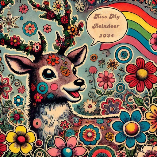 Galaxy Wolf In Space Presents: Kiss My Reindeer 2024