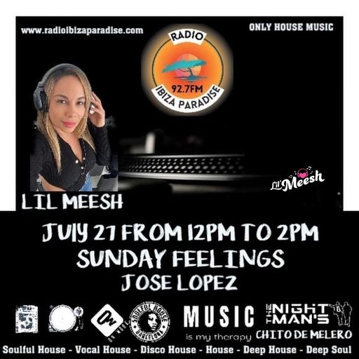 Guest Mix - Radio Ibiza Paradis, Sunday Feelings 27th July 2025
