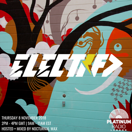The Electrified Broadcast 057 with Nocturnal Wax (Thursday 8 November 2018 @ 2PM)