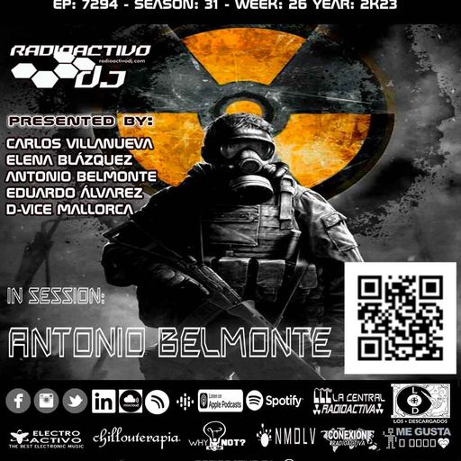 RADIOACTIVO DJ 26-2023 By Carlos Villanueva, Elena Blázquez, Antonio Belmonte, E. Álvarez & D-Vice