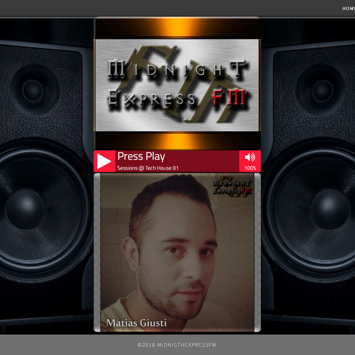 Matias Giusti - I LOVE TECH HOUSE 01 on Midnigth Express FM (Revolution)