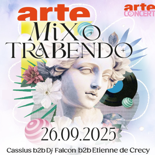 Etienne de Crécy B2B Cassius B2B DJ Falcon at "ARTE Mix ø Trabendo" - 26 September 2025