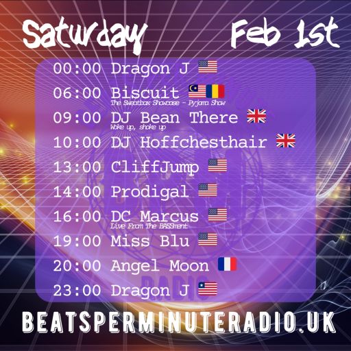 Biscuit- Saturday Pajama Show- Live on Beats Per Minute Radio 1.2.2025