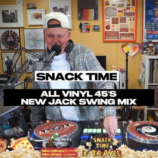 New Jack Swing Mix - All Vinyl 45's - Snack Time Live Stream Recording 2-5-2026