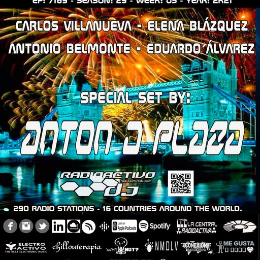 RADIOACTIVO DJ 05-2021 BY CARLOS VILLANUEVA, ANTONIO BELMONTE Y EDUARDO ÁLVAREZ