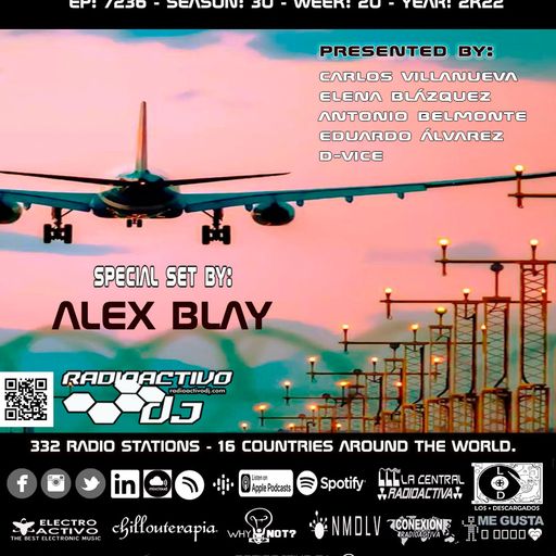 RADIOACTIVO DJ 20-2022 BY CARLOS VILLANUEVA. ELENA BLÁZQUEZ, ANTONIO BELMONTE, E. ÁLVAREZ & D-VCE