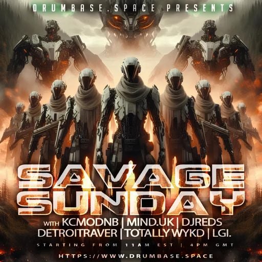 Mind (UK) - Drumbase.space - LIVE Savage Sunday - Artificial Life