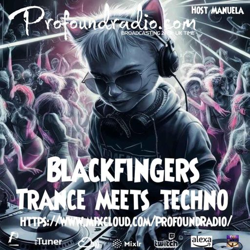BLACKFINGERS TECHNO ZONE ON TRANCE MEETS TECHNO 03-12-24