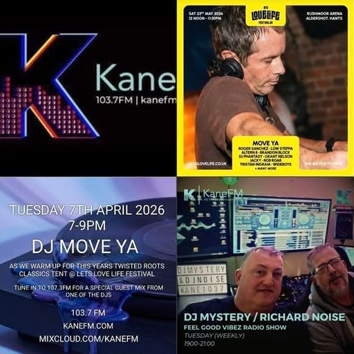 Kane 103.7 FM - Move Ya - Guest Mix - 07.04.2026