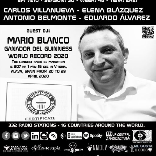 RADIOACTIVO DJ 46-2021 BY CARLOS VILLANUEVA, ELENA BLÁZQUEZ, ANTONIO BELMONTE Y EDUARDO ÁLVAREZ