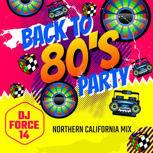 DJ FORCE 14 80'S WHITE WEDDING DANCE PARTY BAY AREA NorCal