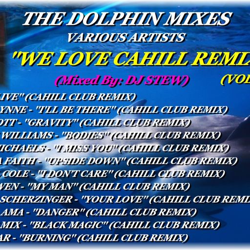 THE DOLPHIN MIXES - VARIOUS ARTISTS - ''WE LOVE CAHILL REMIXES'' (VOLUME 1)