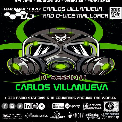 RADIOACTIVO DJ 29-2022 BY CARLOS VILLANUEVA & D-VICE MALLORCA
