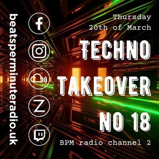 Biscuit- Techno Takeover no. 18- Live on Beats Per Minute Radio Channel 2 -20.3.2025