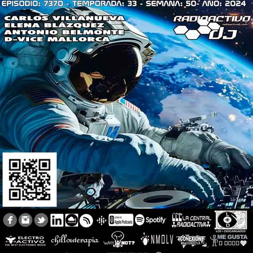 Radioactivo DJ 50-2024 Carlos Villanueva, Elena Blázquez, Antonio Belmonte & D-Vice Mallorca