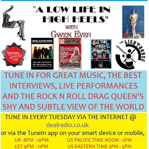 A LOW LIFE IN HIGH HEELS WITH GWEN EVER RADIO SHOW 1ST JUNE 2021 EDITION