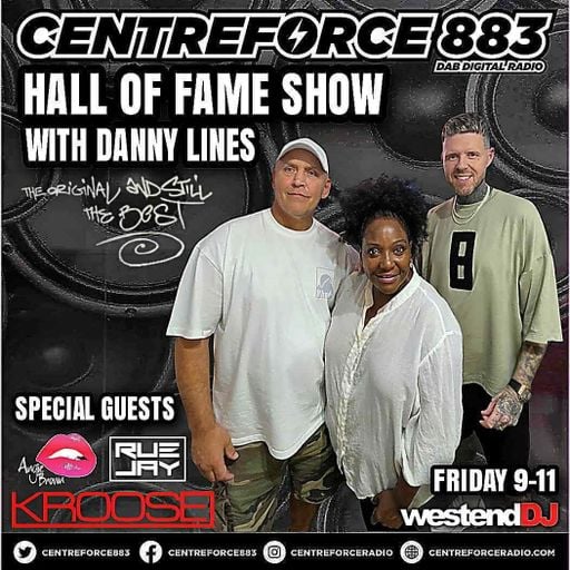 Angie Brown Rue-Jay Kroose - The Hall Of Fame Show Danny Lines - 883 Centreforce DAB+ Radio - 18 - 0
