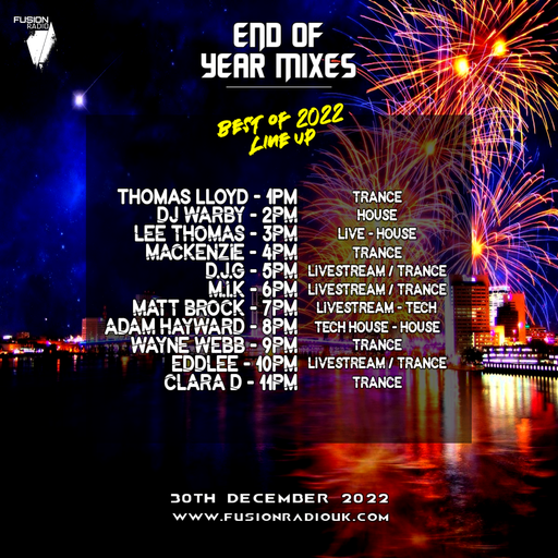 FUSION RADIO UK E.O.Y 2022