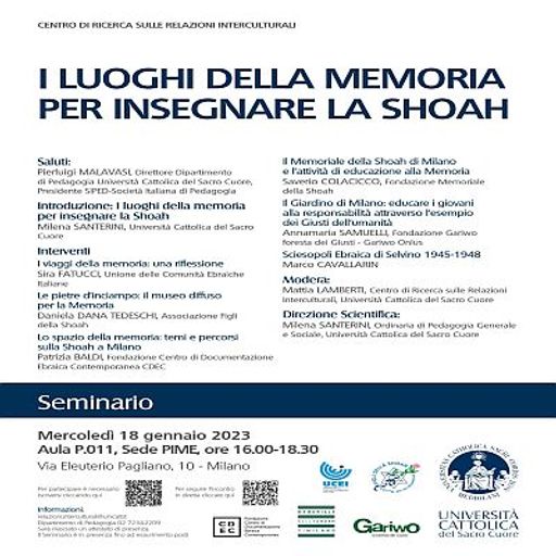 I luoghi della memoria