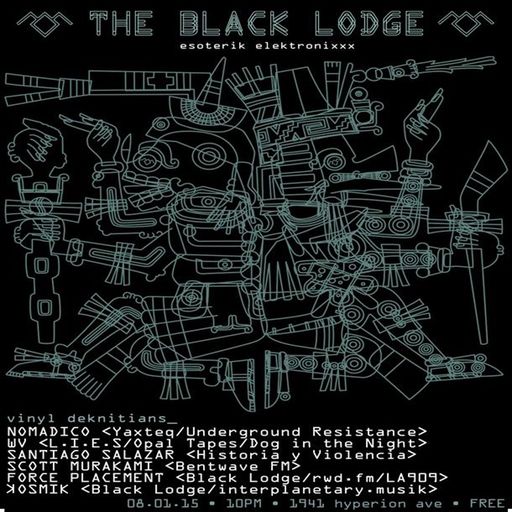 Nomadico B2B Santiago Salazar at The Black Lodge (Los Angeles-USA) - 1 August 2015