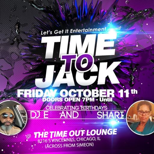 A Night @ Time Out Lounge - Time To Jack Fridays: 11 Oct 2019