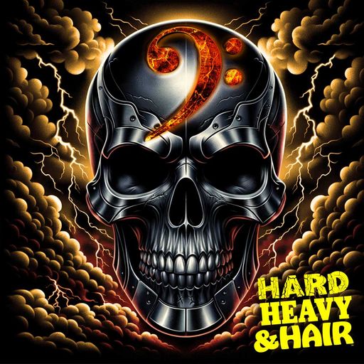 444 - Bass - The Hard, Heavy & Hair Show with Pariah Burke