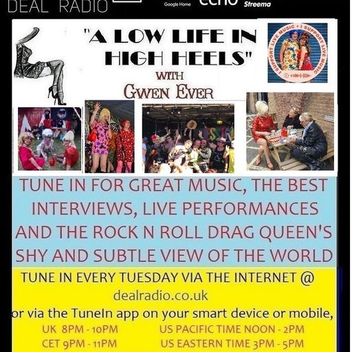 A LOW LIFE IN HIGH HEELS WITH GWEN EVER RADIO SHOW 2ND APRIL 2024 EDITION
