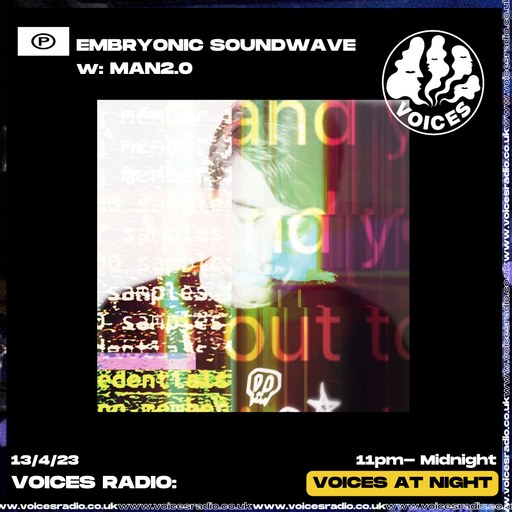 Embryonic Soundwave w/ MAN2.0 - 13/04/23