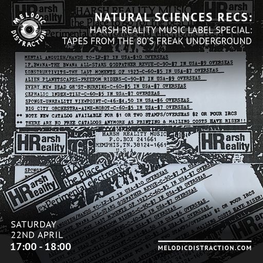 Natural Sciences Recordings Harsh Reality Music Label Special (April '23)